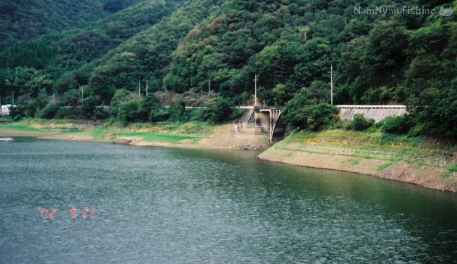 旭川ダムのブラックバスの釣り場写真